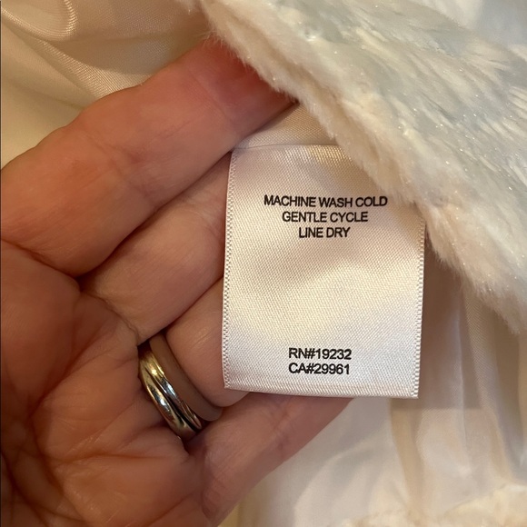 Alfred Dunner White Formal Elegant  Teddy Jacket USED size 14 - Picture 11 of 11